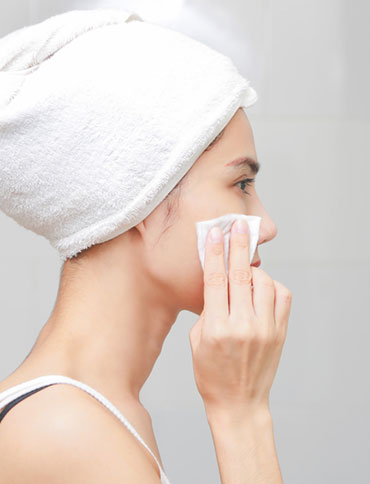 Salviettine cosmetiche in cotone